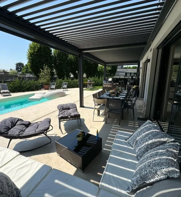 professional installation of exterior solar shades