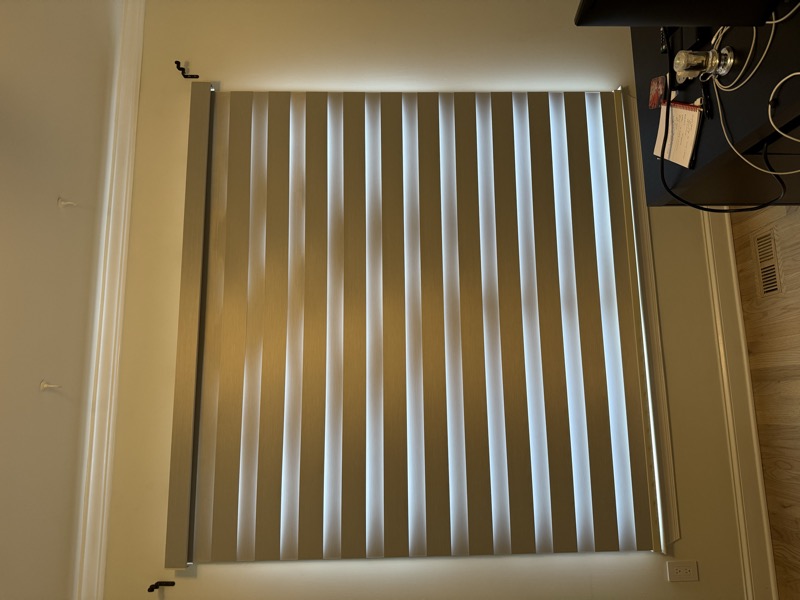 Large Beige Sheer Shade