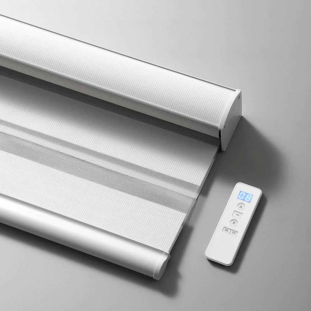 Professional motorized shade installation process